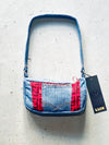 Nite Life Branded Denim Mini Y2K Bag