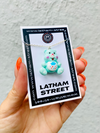 MULTICOLOR CARE BEAR CHUNKY CHARM NECKLACE