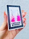 MULTICOLOR GUMMY BEAR CHARM EARRINGS