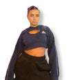 Hyper ReMade Branded Ultra Crop & Vest Set