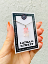 MULTICOLOR GUMMY BEAR CHARM NECKLACE