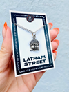 SILVER TONE BUDDAH CHARM NECKLACE