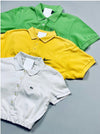Cropped Branded Polo (Elasticated Finish)