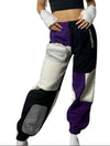 E-Vapor-8 Branded Patchwork Joggers (Womens)
