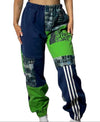 E-Vapor-8 Branded Patchwork Joggers (Womens)